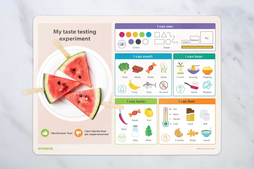 Food scientist placemat product